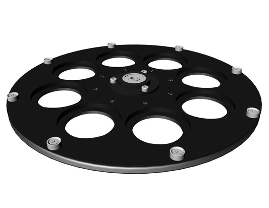 Filter Carousel for FW8125V2 Filter Wheel - M28.5 x 0.6