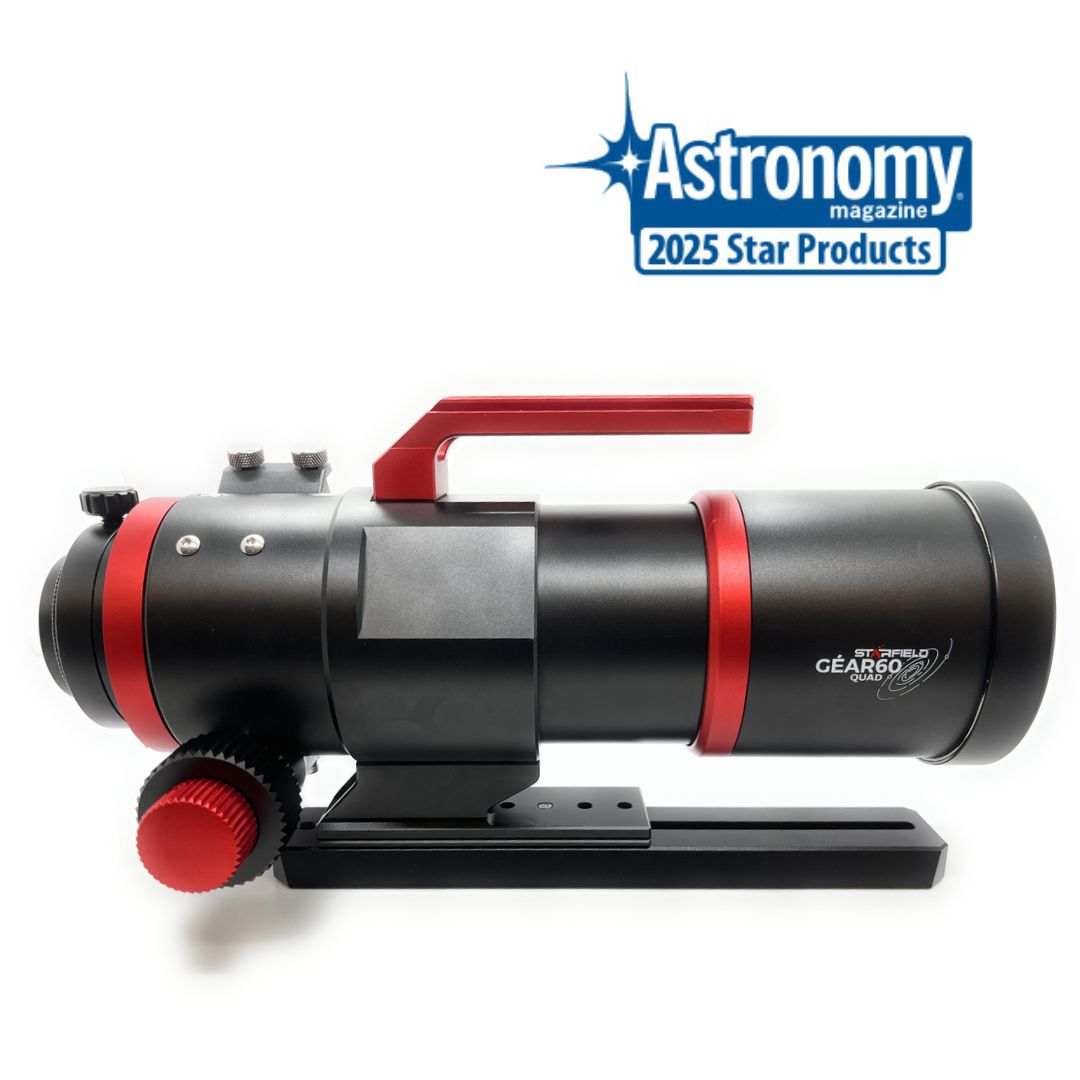 Starfield Gear60Q 60mm f/5 Petzval Astrograph – Starfield Optics