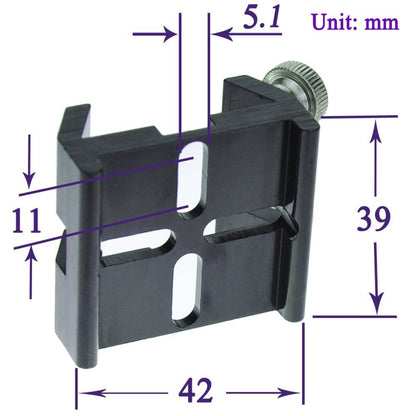 Universal Dovetail Base for Finder Scope
